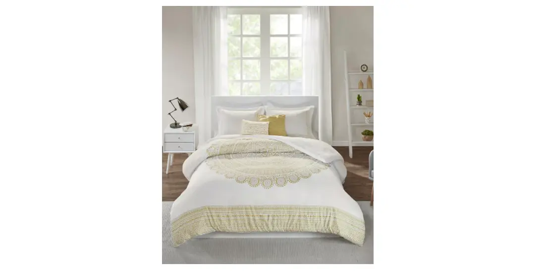 Macy - 79% Off Nomad Twin/Twin XL 4 Piece  Duvet Cover Set