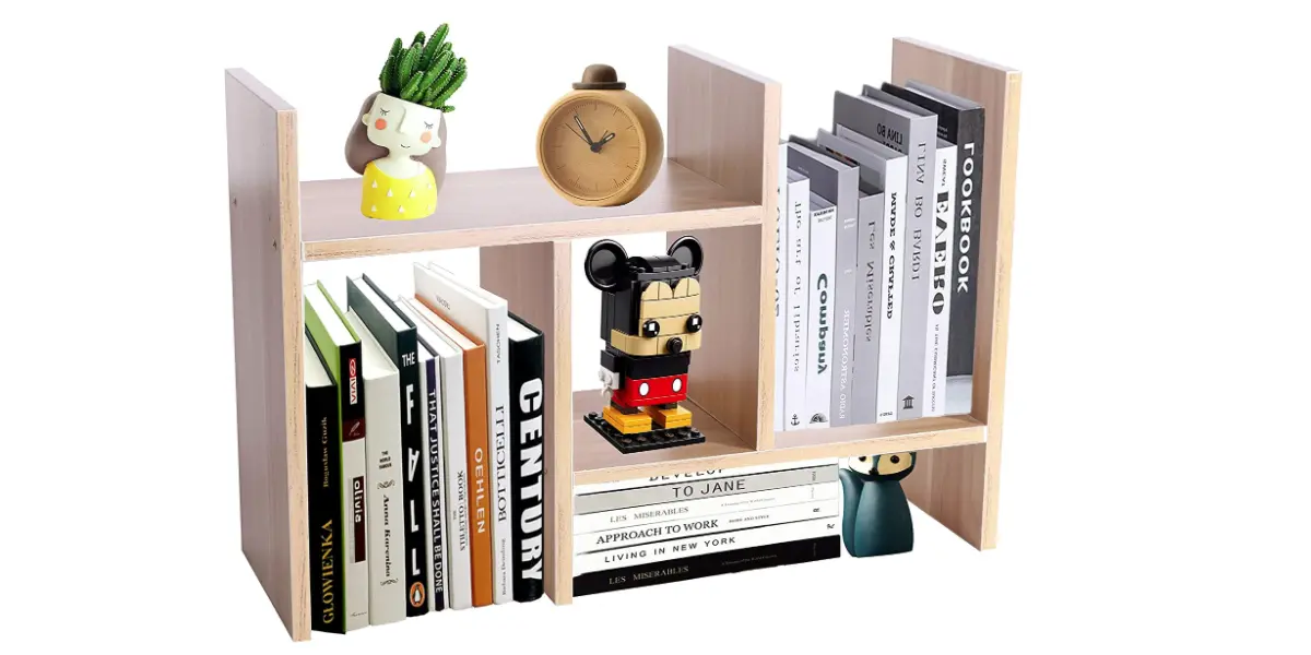 Amazon - Adjustable Wood Storage Rack