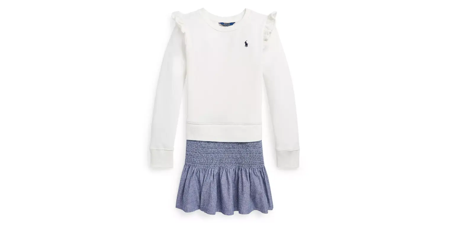 Macy - POLO Girl Skirt and Sweatshirt Dress