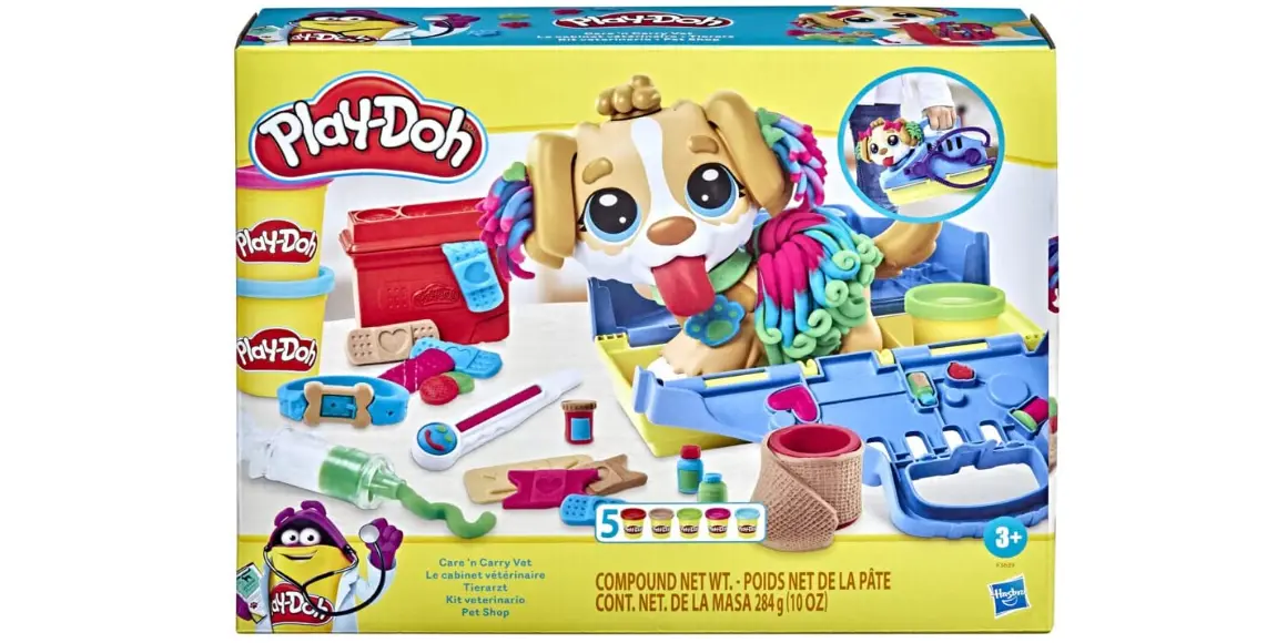 Amazon - Play-Doh Care ‘n Carry Vet Playset