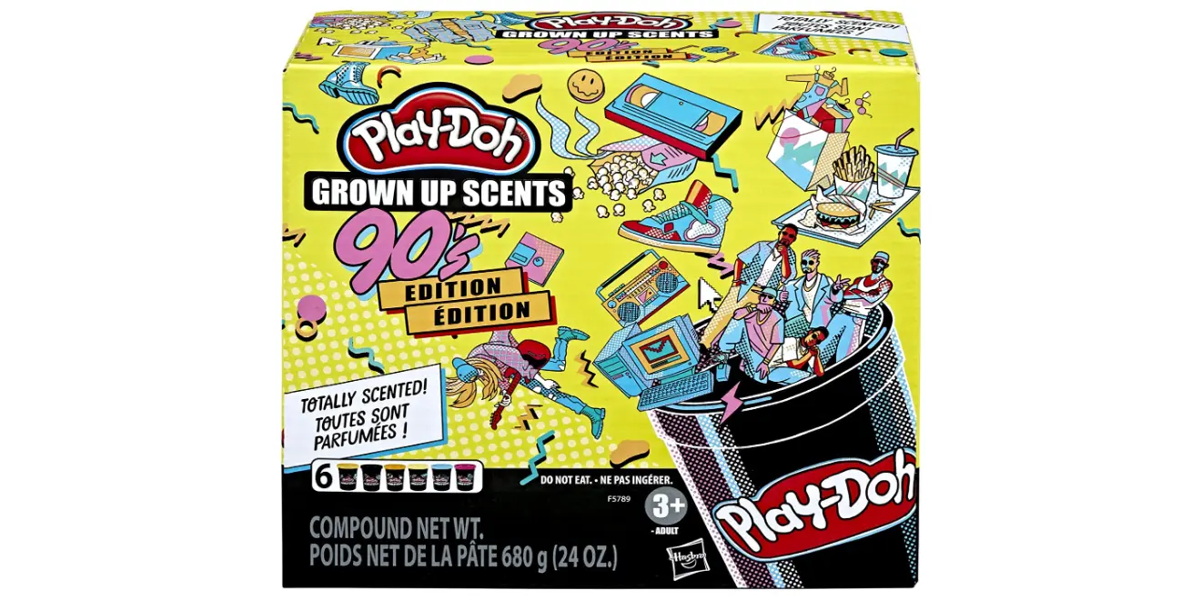 Amazon - Play-Doh Grown Up Scents 90s Edition 6pack