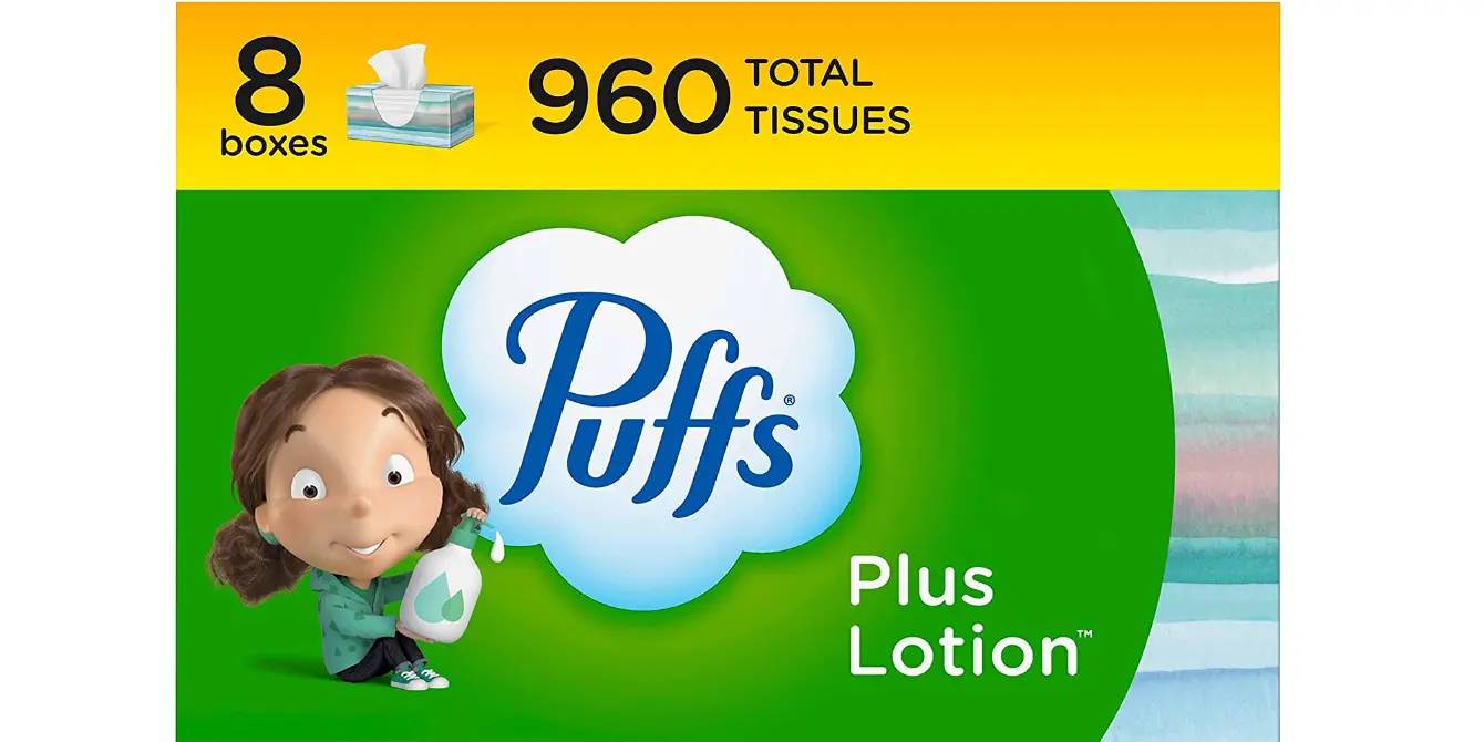 Amazon - Puffs Plus Lotion Facial Tissues