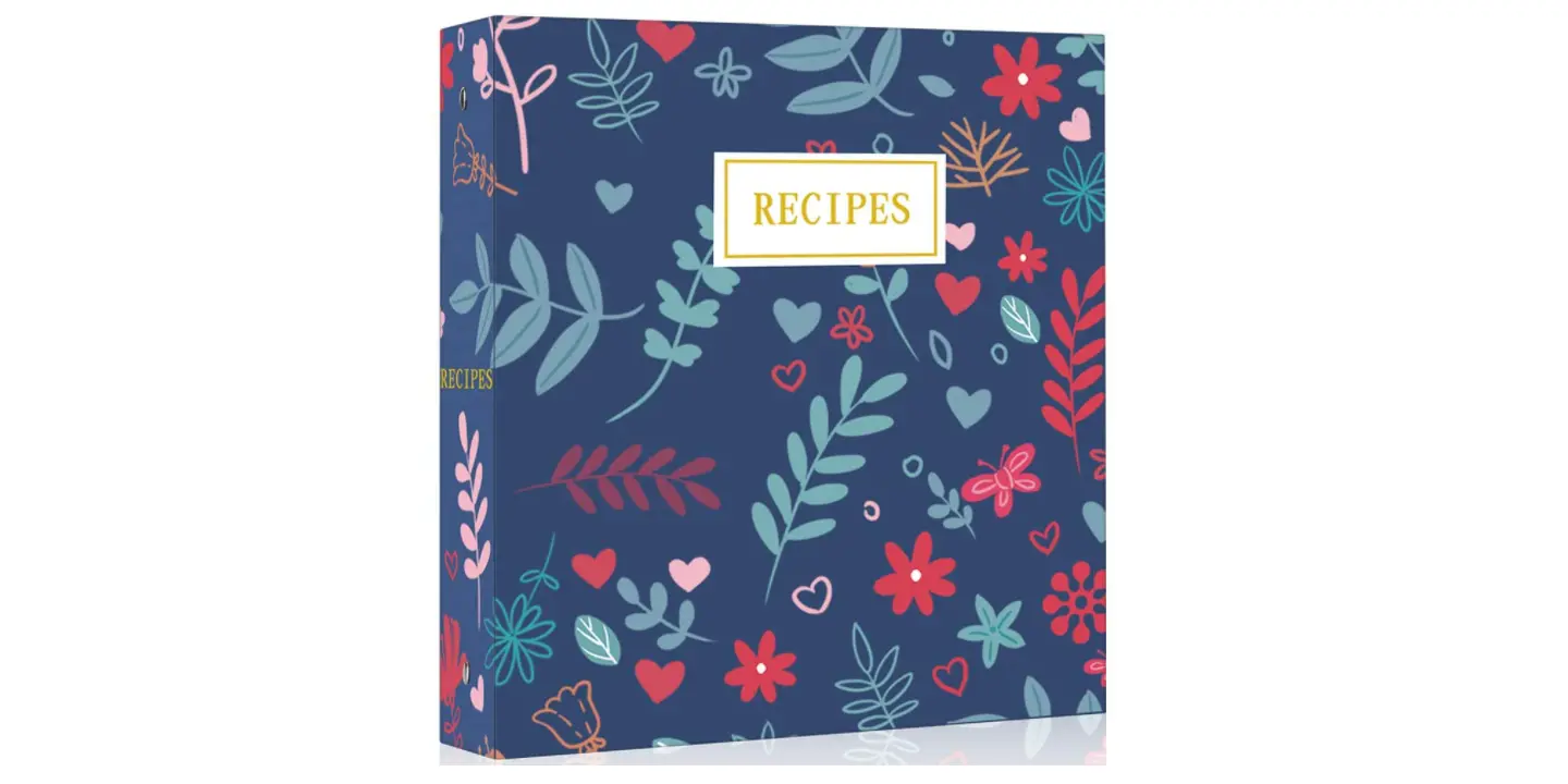 Amazon - Recipe Book Binder Set 9.5″ x 8.5″