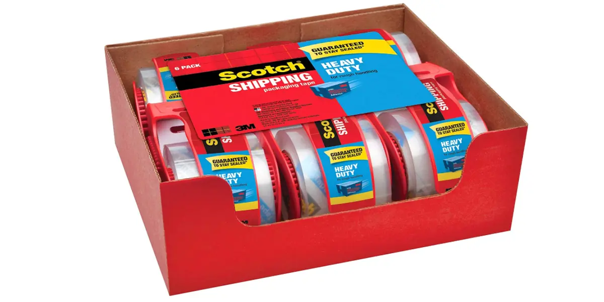 Amazon - 6 Scotch Heavy Duty Tape