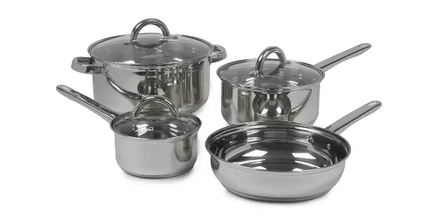 Macy - Sedona Stainless Steel 7pc Cookware Set