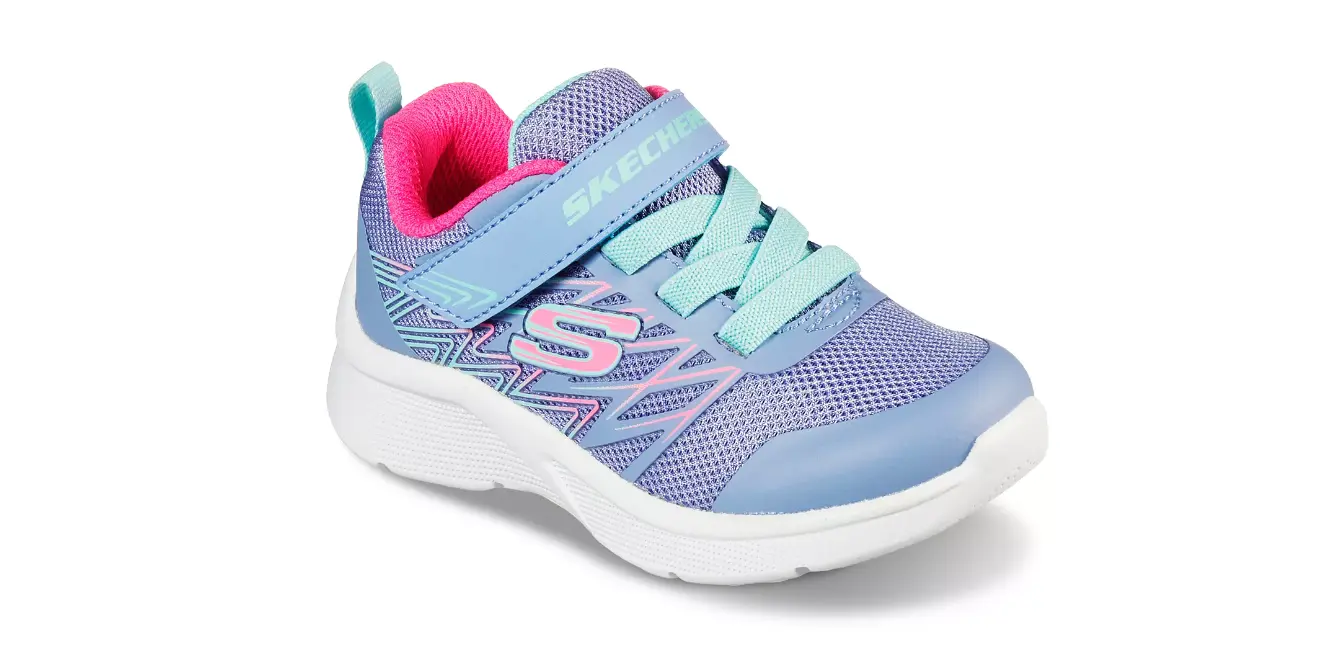 Macy - Skechers Girls Microspec Bold Delight Running Sneakers