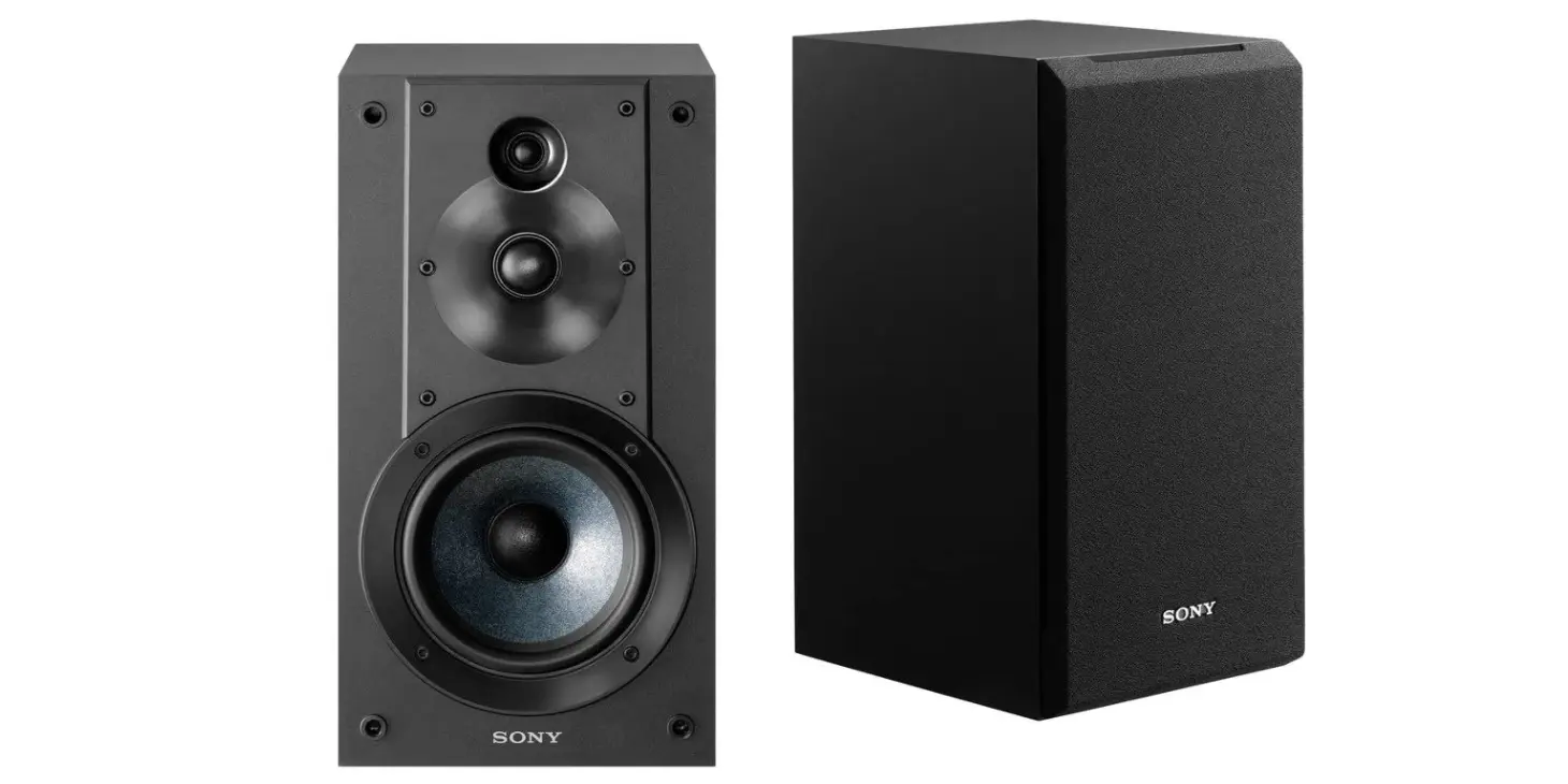 Amazon - Sony SSCS5 3-Way 3-Driver Bookshelf Speaker (Pair)