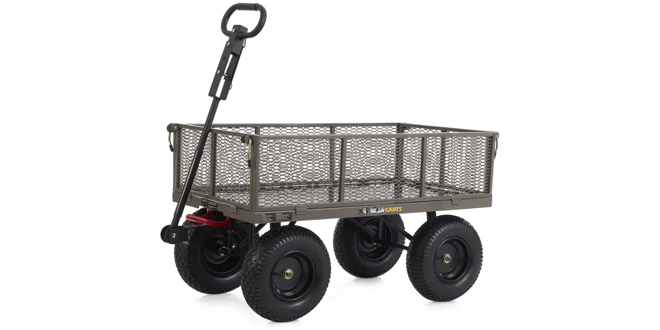 Amazon - Steel Dump Cart