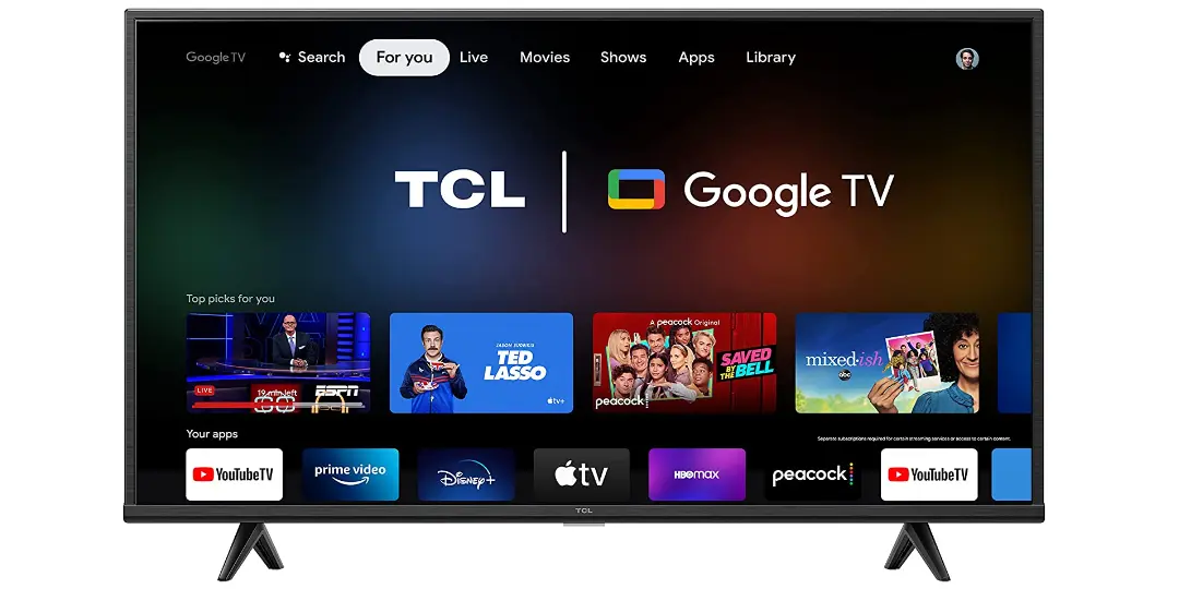Amazon - TCL 50″ Class 4-Series 4K TV