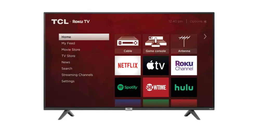 Target - TCL 55″ 4K Smart Roku TV 55S435