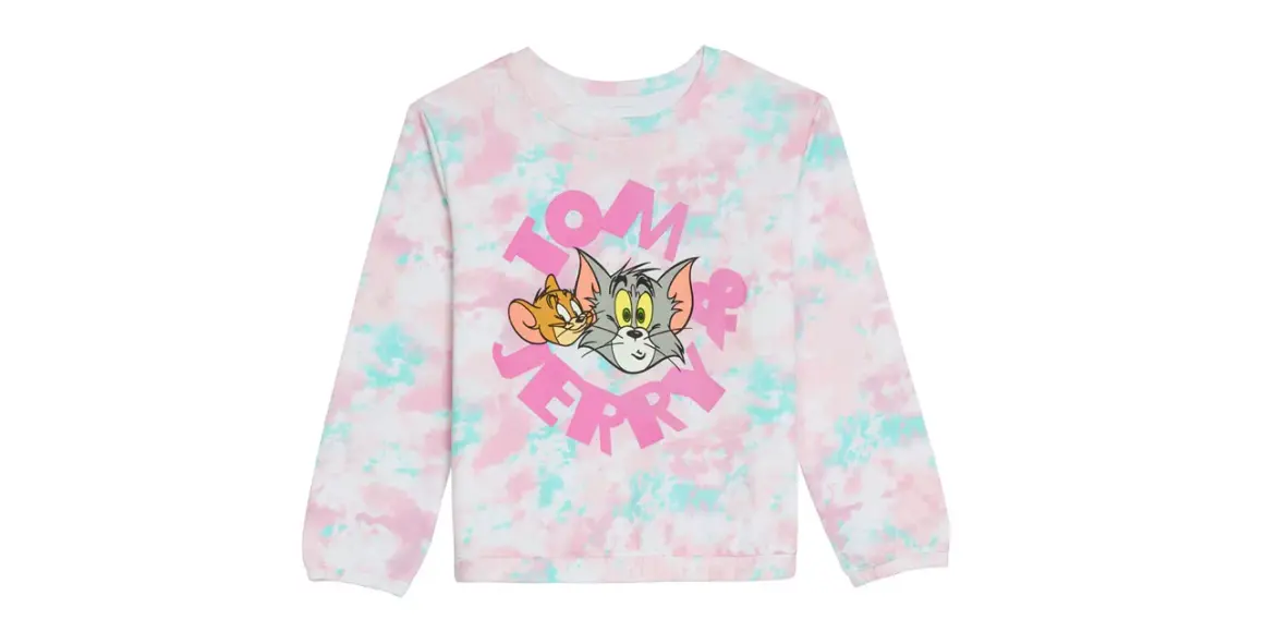 Macy - Disney Tom Jerry Big Girl Sweatshirt