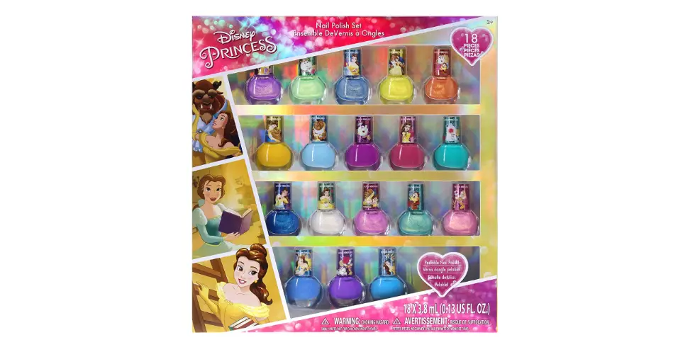 Amazon - Townley Princess 18pcs Peel-Off Nail Polish