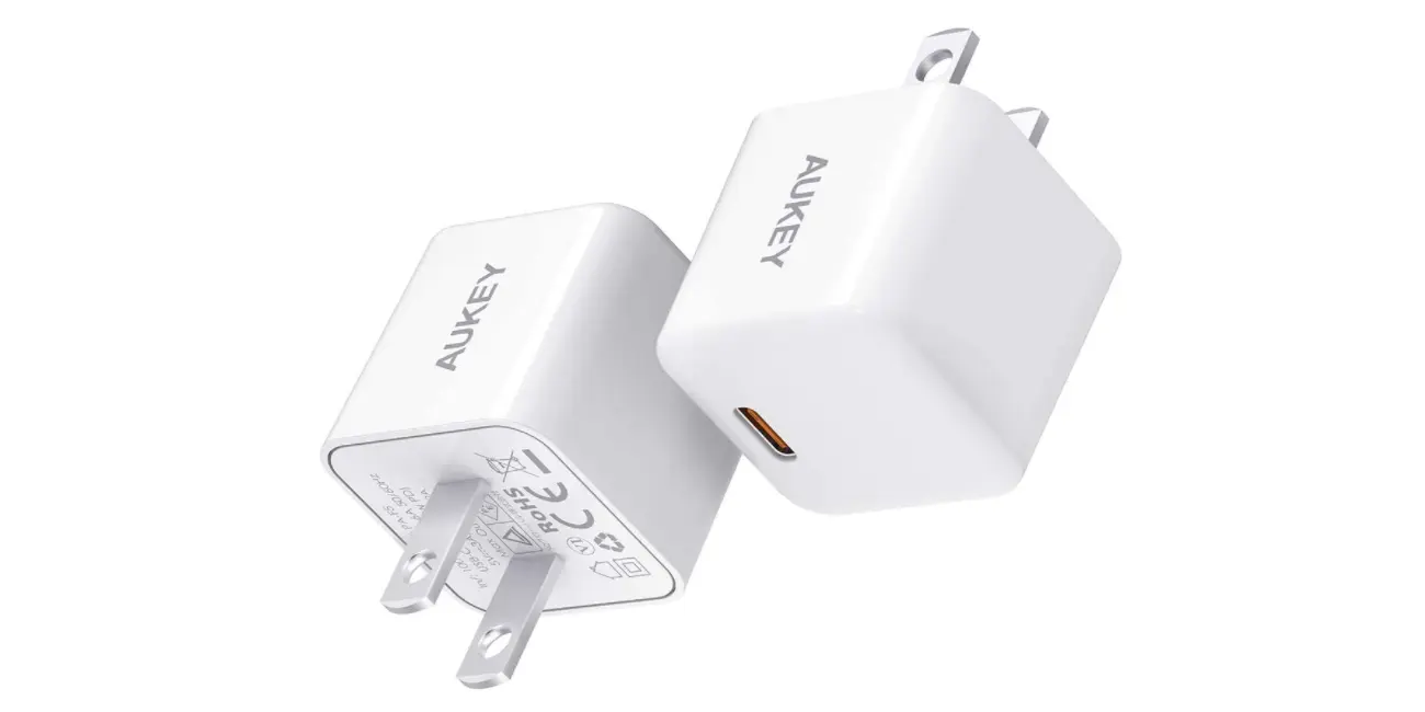 Amazon - 22% Off USB C AUKEY Charger-20W (2 pack)