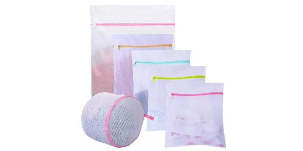 Amazon - 50% Off Mesh Laundry Bags For Delicates with Zipper (set of 6)
